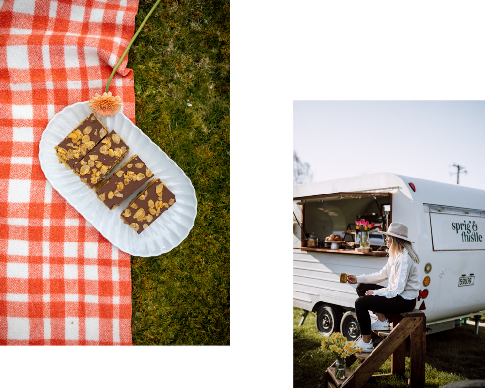 Caramel Cornflake Slice — Anna