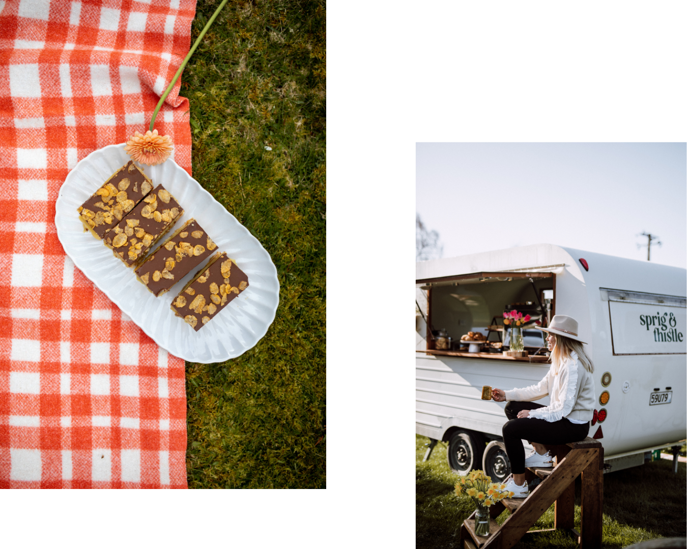 Caramel Cornflake Slice — Anna