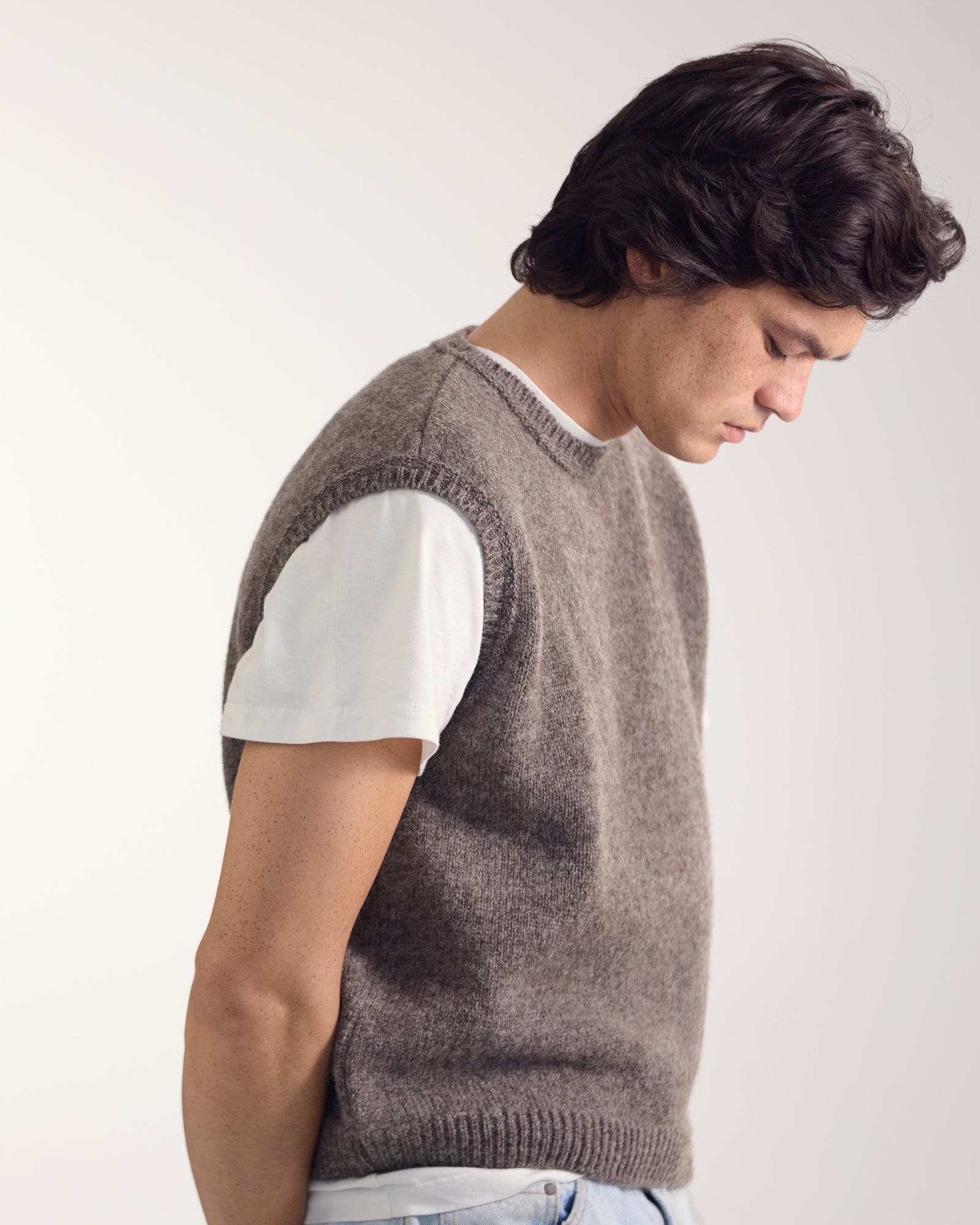 The 515 Men's Woollen Vest | Made in NZ | Davaar