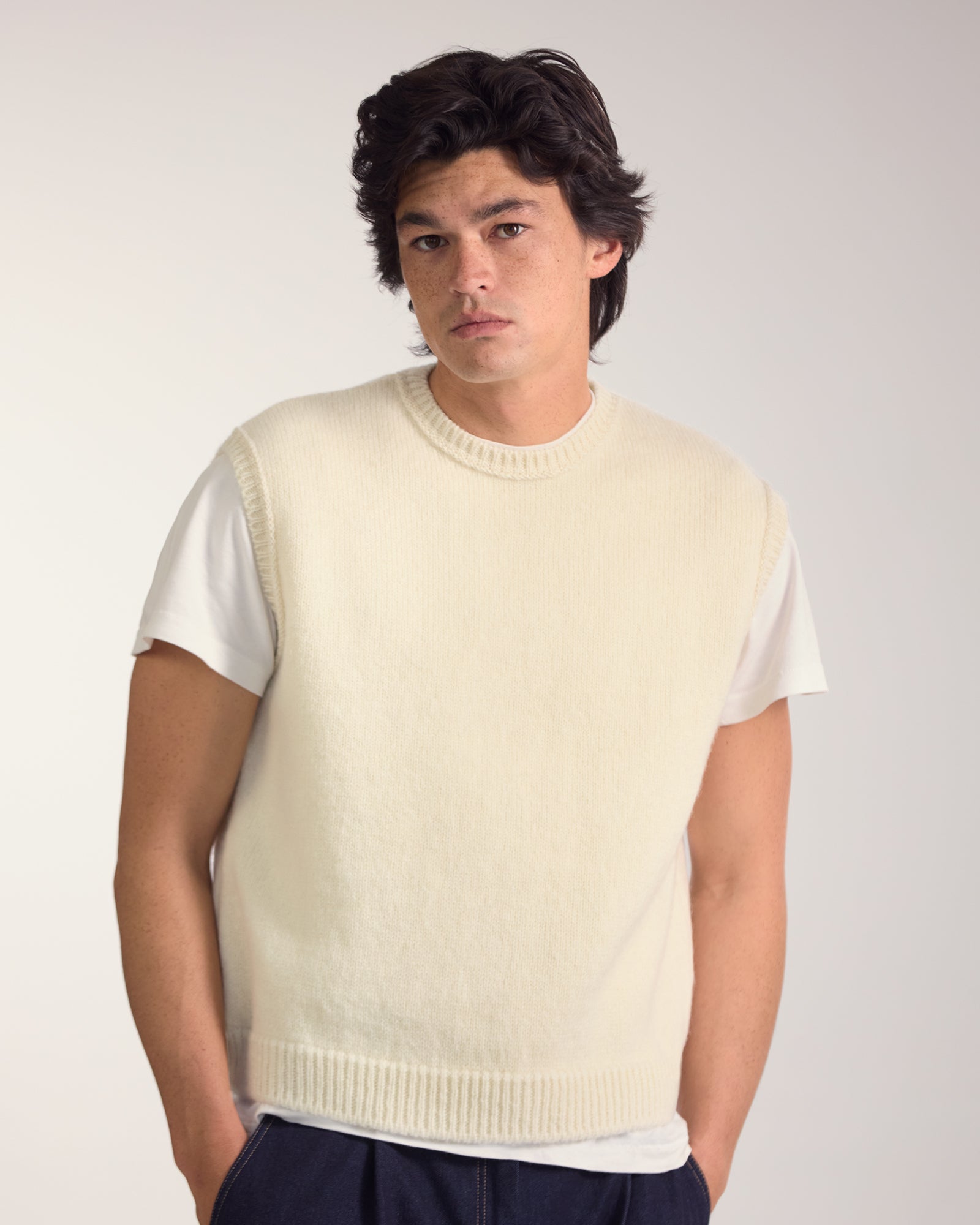 The 515 Men's Woollen Vest | Made in NZ | Davaar